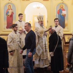 11 января. Божественная литургия архиерейским чином.