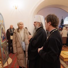 11 января. Божественная литургия архиерейским чином.