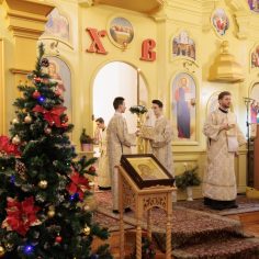 11 января. Божественная литургия архиерейским чином.
