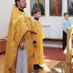 14 сентября. Божественная литургия.