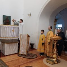 18 января. Крещенский сочельник. Божественная литургия.