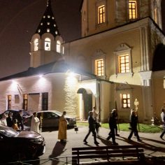 Пасха. Ночная служба.