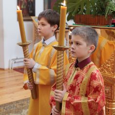 Пасха. Утренняя служба.