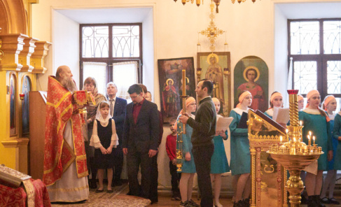 Пасха Христова. Поздняя Божественная литургия.